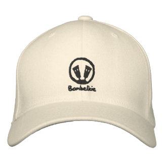 ボンベルキー刺繍の基本的なフレックスフィットウールキャップ 刺繍入りキャップ