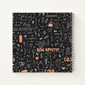 ボンペティットベーキング要素レシピノートブック ノートブック (裏面)