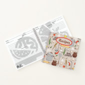 ボンペティットレシピノート ノートブック (内部)