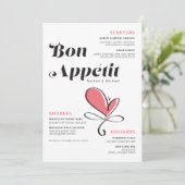 ボンペティッ結婚トのディナーサケハート メニュー (スタンド正面)