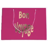 ボンボエイジングオンダークバラ ラージペーパーバッグ (正面)