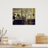ボンボックカフェエドワードマネファインアート ポスター (キッチン)