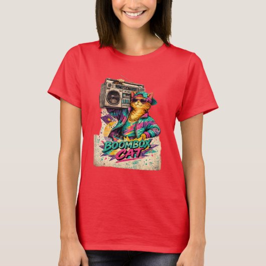 ボンボックス キャット Tシャツ (正面)