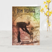 ボンボヤーグリーティングカード カード (黄色い花)