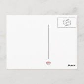 ボンボヤージウィンドウ座席旅行 ポストカード (裏面)