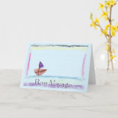 ボンボヤージグリーティングカード カード (黄色い花)