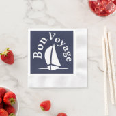 ボンボヤージセーリング 縁ありカクテルナプキン (インサイチュ)