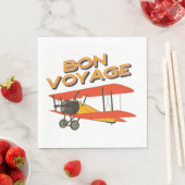 ボンボヤージバイプレーンヴィンテージ機 スタンダードランチョンナプキン (インサイチュ)