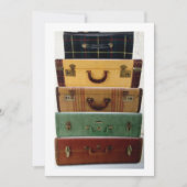 ボンボヤージュまたはウェルカムホーム招待状 招待状 (正面)