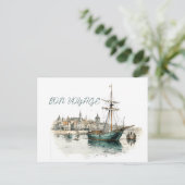 ボンボヤージュセーリングボート シーズンポストカード (スタンド正面)