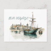 ボンボヤージュセーリングボート シーズンポストカード (正面)
