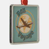 ボンボヤージュワールドツアーデザイン メタルオーナメント (右)