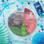 ボンボヤージュ格言 ペーパープレート (パーティー)