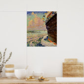 ボンボヤージュ海ライナーシースケープ ポスター (キッチン)