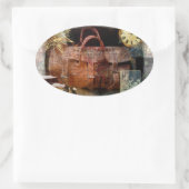 ボンボヤージュ 楕円形シール (バッグ)