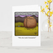 ボンボヤージユーモアグリーティングカード カード (黄色い花)