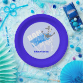 ボンボヤ航海のジパーソナライズされたー ペーパープレート (パーティー)