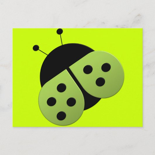 ボンボンファンタジーレディバッグのはがき ポストカード (正面)