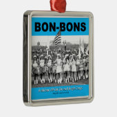 ボンボン菓子の写真-木のオーナメント メタルオーナメント (右)