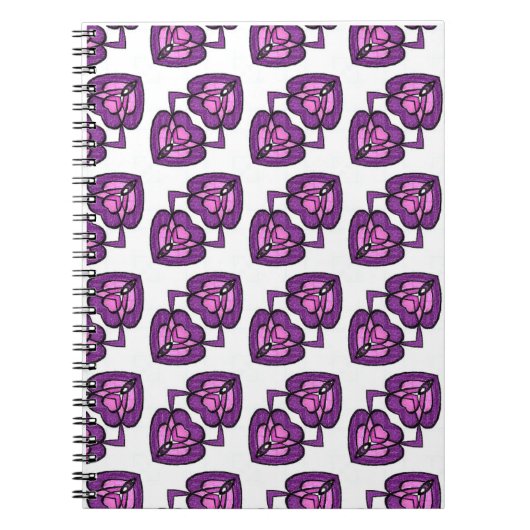 ボンボン開花 ノートブック (正面)