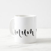 ボンマネグッドモーニングラテンマグ コーヒーマグカップ (正面左)