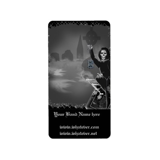 ボンヤードハロウィーン ラベル (正面)