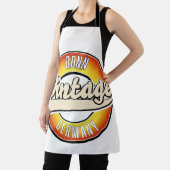 ボンヴィンテージスタイルロゴTシャツラベルキーチェーン エプロン (インサイチュ)