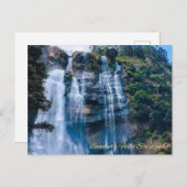ボンヴル滝スリランカ – 自然写真 ポストカード (正面/裏面)