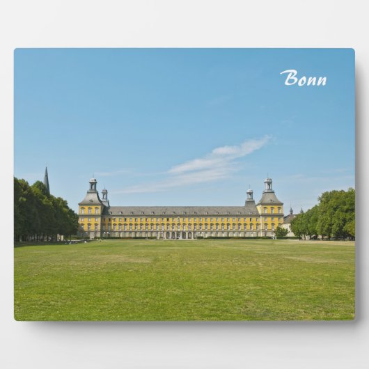 ボン大学プレート フォトプラーク (正面)