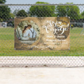 ボン航海素朴地図パーソナライズされた写真バナー 横断幕 (インサイチュ)