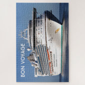 ボン航海：ゴールデンプリンセスクルーズ船 ジグソーパズル (縦)