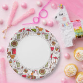 ボン・アペティト ペーパープレート (パーティー)