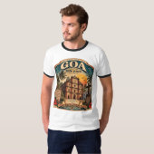 ボン・ジェズス聖堂 - ゴア旧市街の至宝 Tシャツ (正面フル)