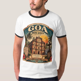 ボン・ジェズス聖堂 - ゴア旧市街の至宝 Tシャツ