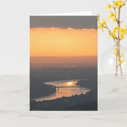 ボン・ドイツ カード (黄色い花)