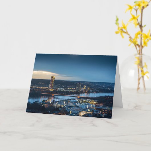 ボン・ドイツ カード (黄色い花)