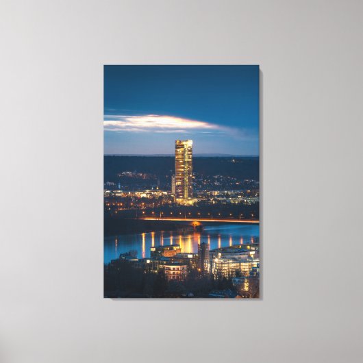 ボン – ドイツ キャンバスプリント (正面)