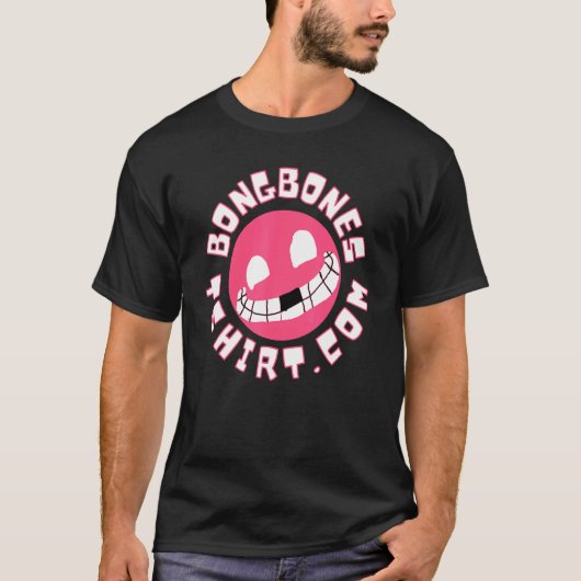 ボン・ボーンズ・コム デザイン Tシャツ (正面)