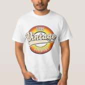ボン ヴィンテージ スタイル ロゴ Tシャツ (正面)