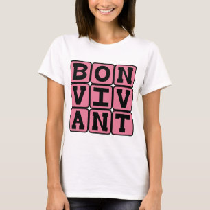 ボン·ヴィヴァント、ラテン語句の肝 Tシャツ