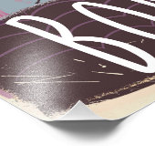 ボンGermanyヴィンテージスタイル旅行ポスター フォトプリント (角)