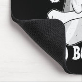 ボーおもしろいクルーナースシャツナース幽霊ウィメンハロ マウスパッド (コーナー)