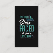 ボーおもしろいト愛好者のためのソーリンいけなグ·ナウティック 名刺 (正面)