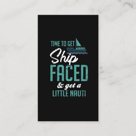 ボーおもしろいト愛好者のためのソーリンいけなグ·ナウティック 名刺 (正面)