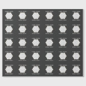 ボーおもしろいドゲームの入植者木材取引 ラッピングペーパー (フラット)