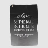 ボーおもしろいルになれクラブになれ… ゴルフタオル (正面)