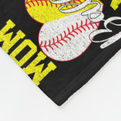 ボーおもしろいルママソフトボールが女性向け贈答品 フリースブランケット (角)