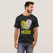 ボーおもしろいルママソフトボールが女性Mへの贈り物 Tシャツ (正面フル)