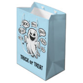 ボーおもしろい幽霊 ミディアムペーパーバッグ (裏面アングル)