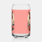 ボーお洒落ーキツネとフローラクラウンウッドランド ガラス缶 (右)